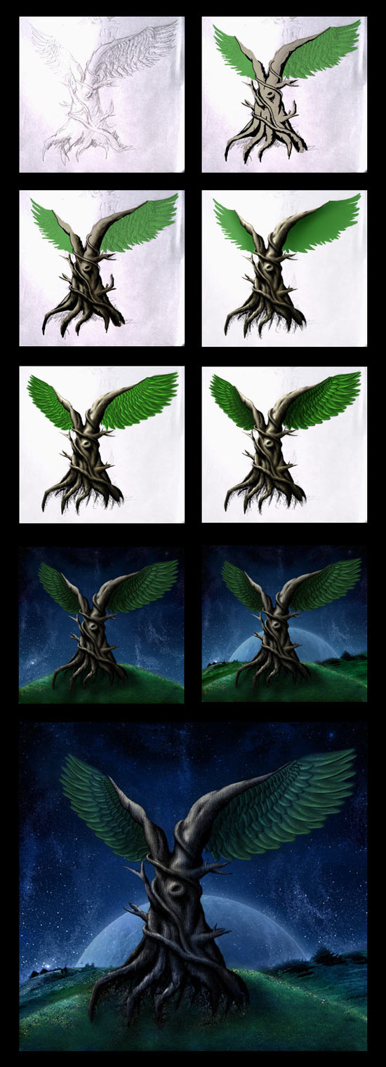 godlike tree of life