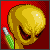 evil alien pixel shaking avatar