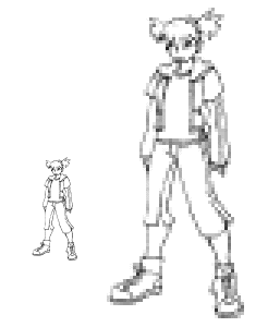 making a fighting game sprite