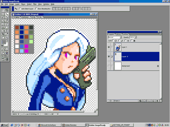 setting up photoshop for pixelart